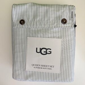 UGG Stripe Queen Size Sheet Set